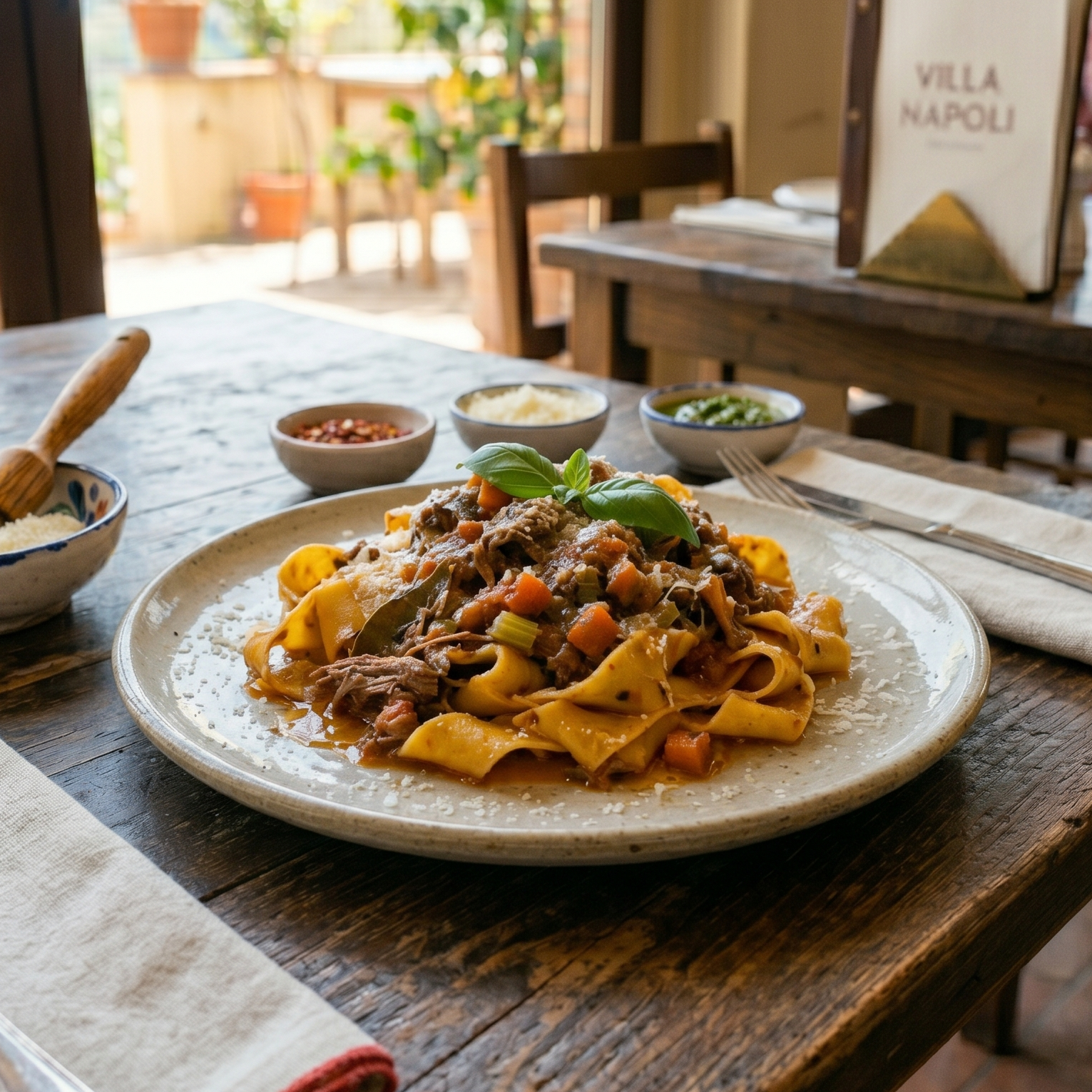 pappardelle al ragu