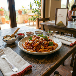 penne arrabbiata